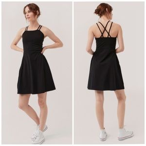 Pact strappy fit and flare midi dress XL